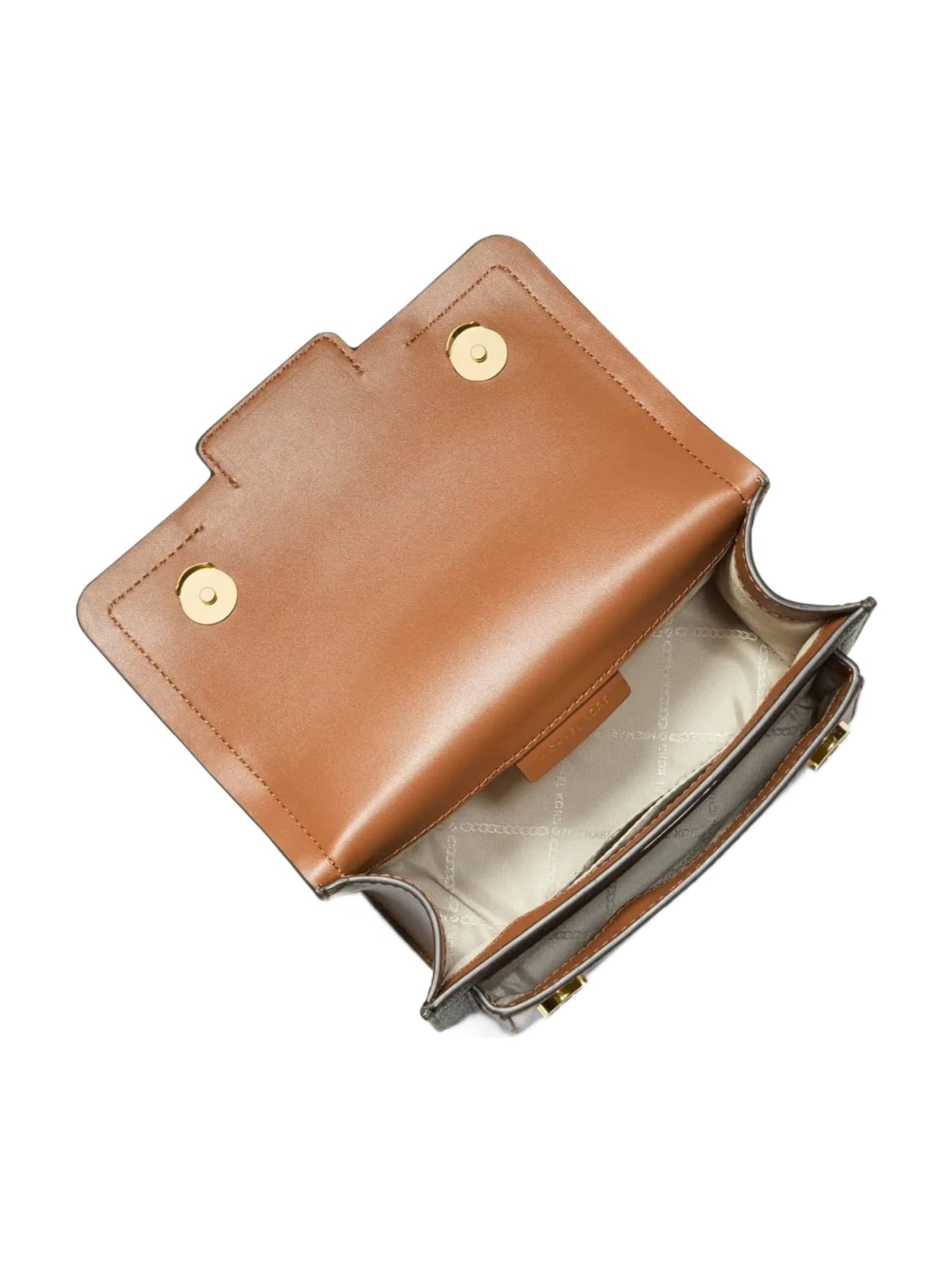 Borsa a tracolla 'Michael Kors Sac Bandoulière Heather Marron' di MICHAEL Michael Kors in marrone