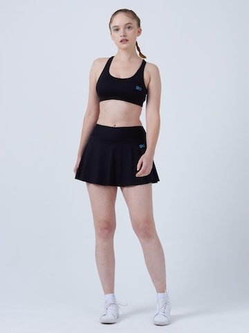 SPORTKIND Athletic Skorts 'Advantage' in Black: front