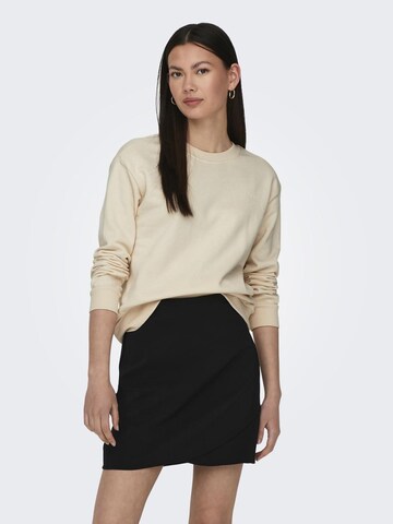 JDY Sweatshirt 'JDYPARIS' in Beige: Vorderseite