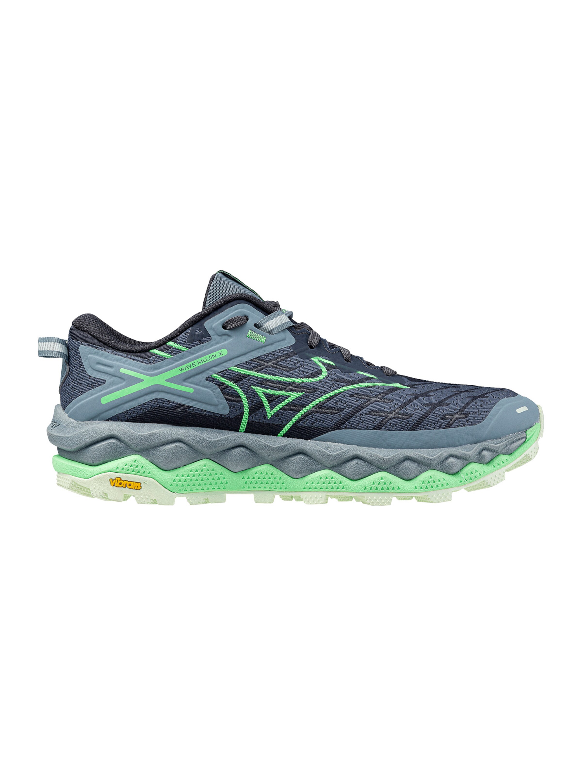 MIZUNO Laufschuh 'Wave Mujin 10' in Blau: Vorderseite