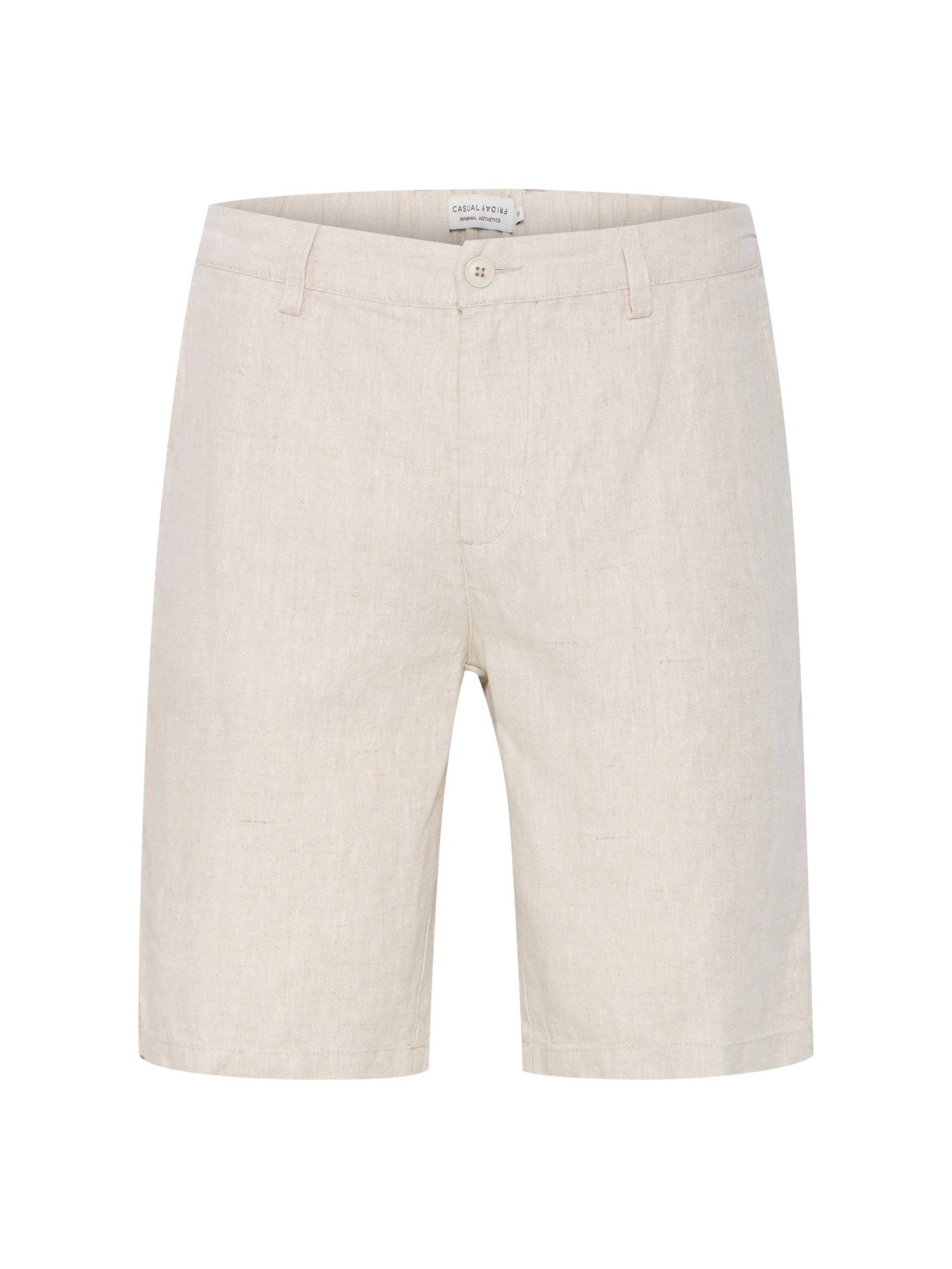 Pantalon chino ' CFPANDRUP ' Casual Friday en beige : devant
