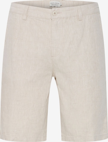 Casual Friday Chino trousers ' CFPANDRUP ' in Beige: front
