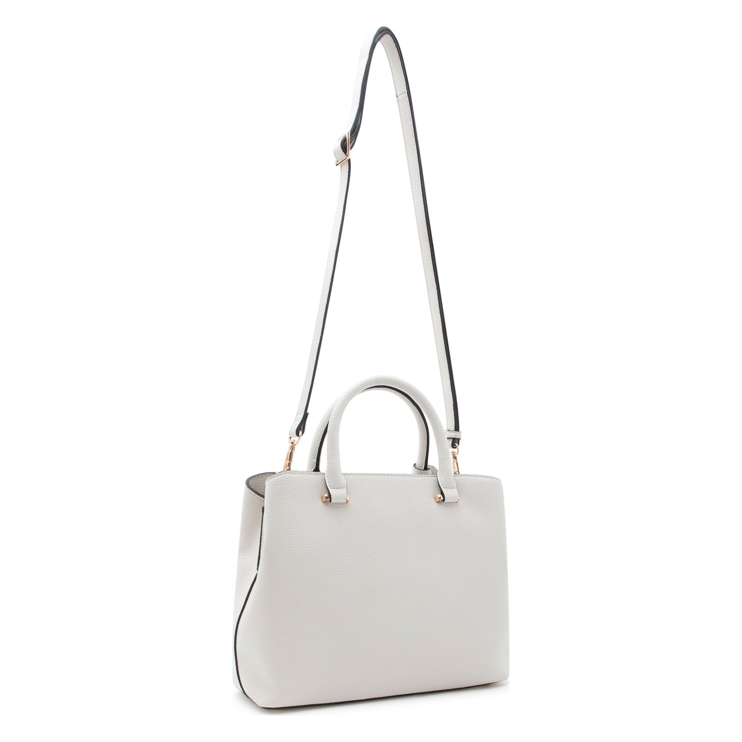 L.CREDI Handbag 'Maxima' in White