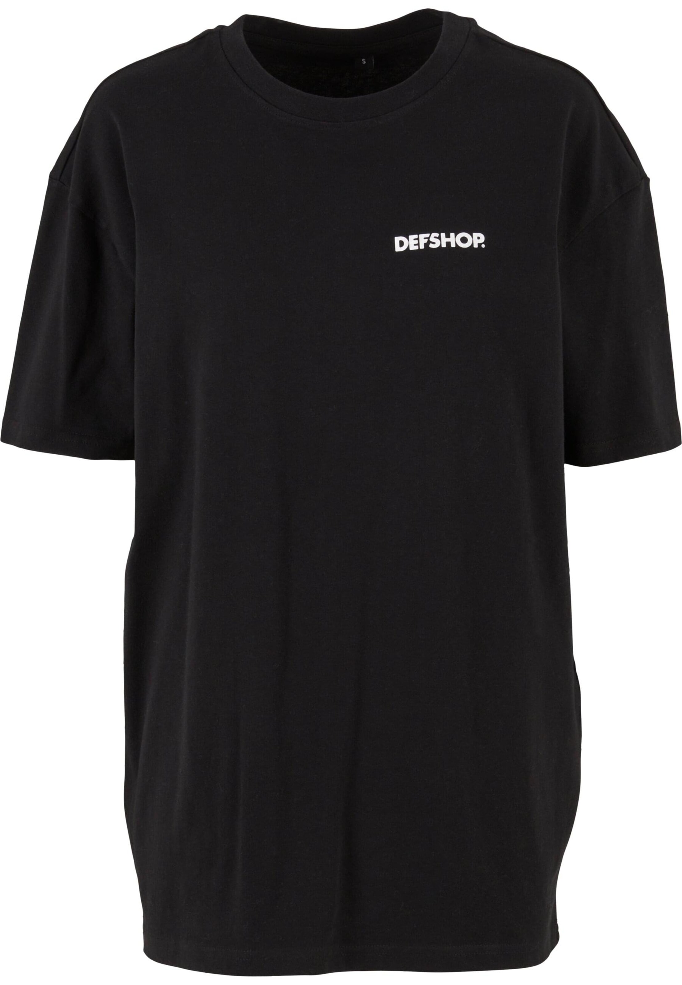 DEF - Camisa 'Neuköln' em preto: frente