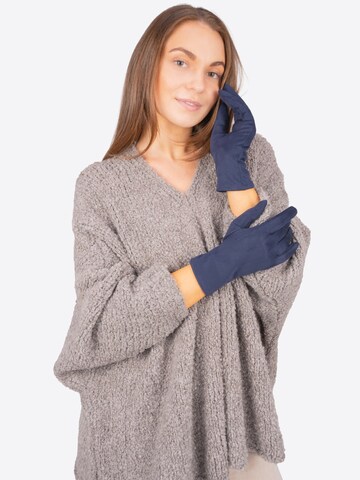 Seasons of April Fingerhandschuh ' Thea ' in Blau