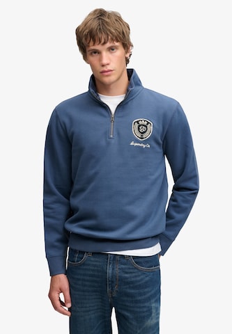 Sweat-shirt 'Vintage Athletic' Superdry & Co en bleu : devant