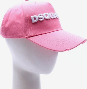 DSQUARED2 Hat & Cap in XS-XXL in Pink: front