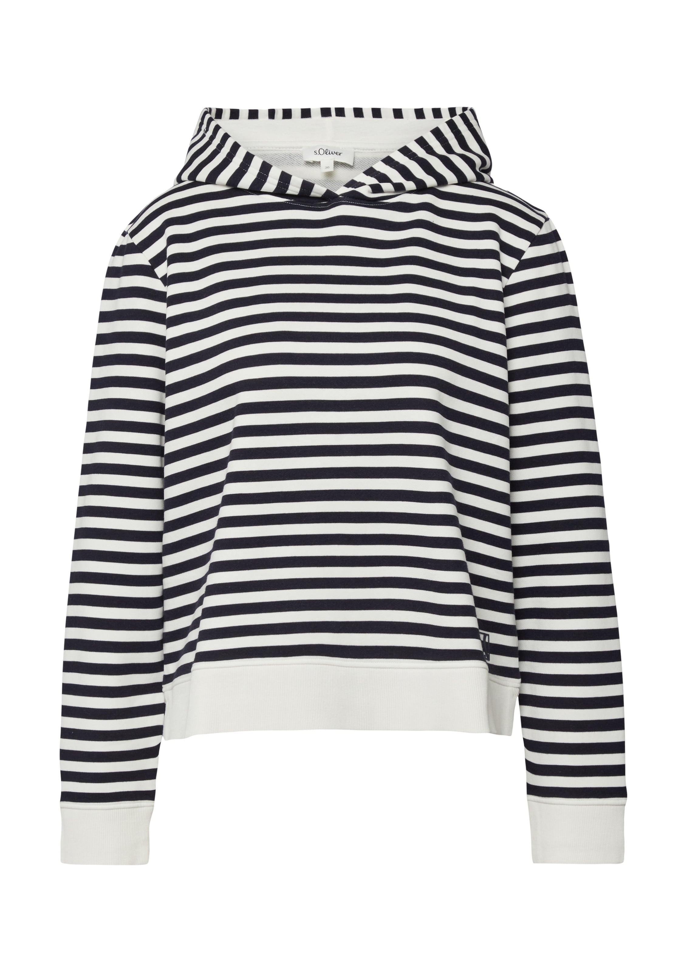 Sweat-shirt s.Oliver en bleu : devant