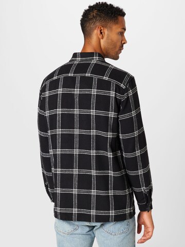 JACK & JONES Comfort Fit Πουκάμισο 'GORDON' σε μαύρο