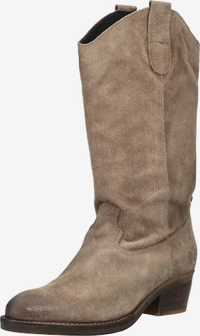 Bottes de cowboy FELMINI en gris : devant