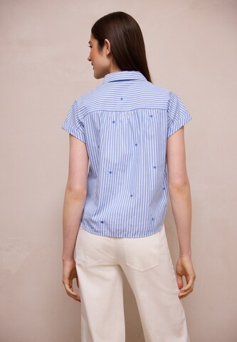 Street One Studio Bluse in Blau
