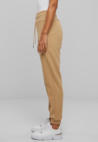 Urban Classics Tapered Trousers in Beige