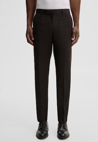 STRELLSON Slimfit Hose in Braun: Vorderseite