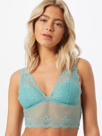 SISTERS POINT Regular Bra 'SURI' in Green: front