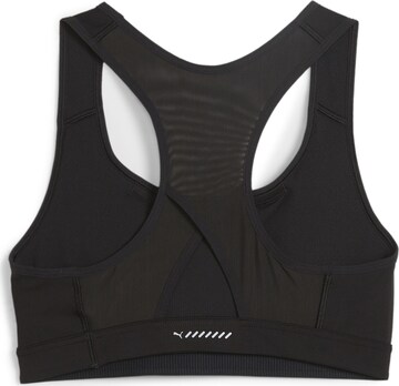 PUMA Bustier Sport bh '4Keeps' in Zwart