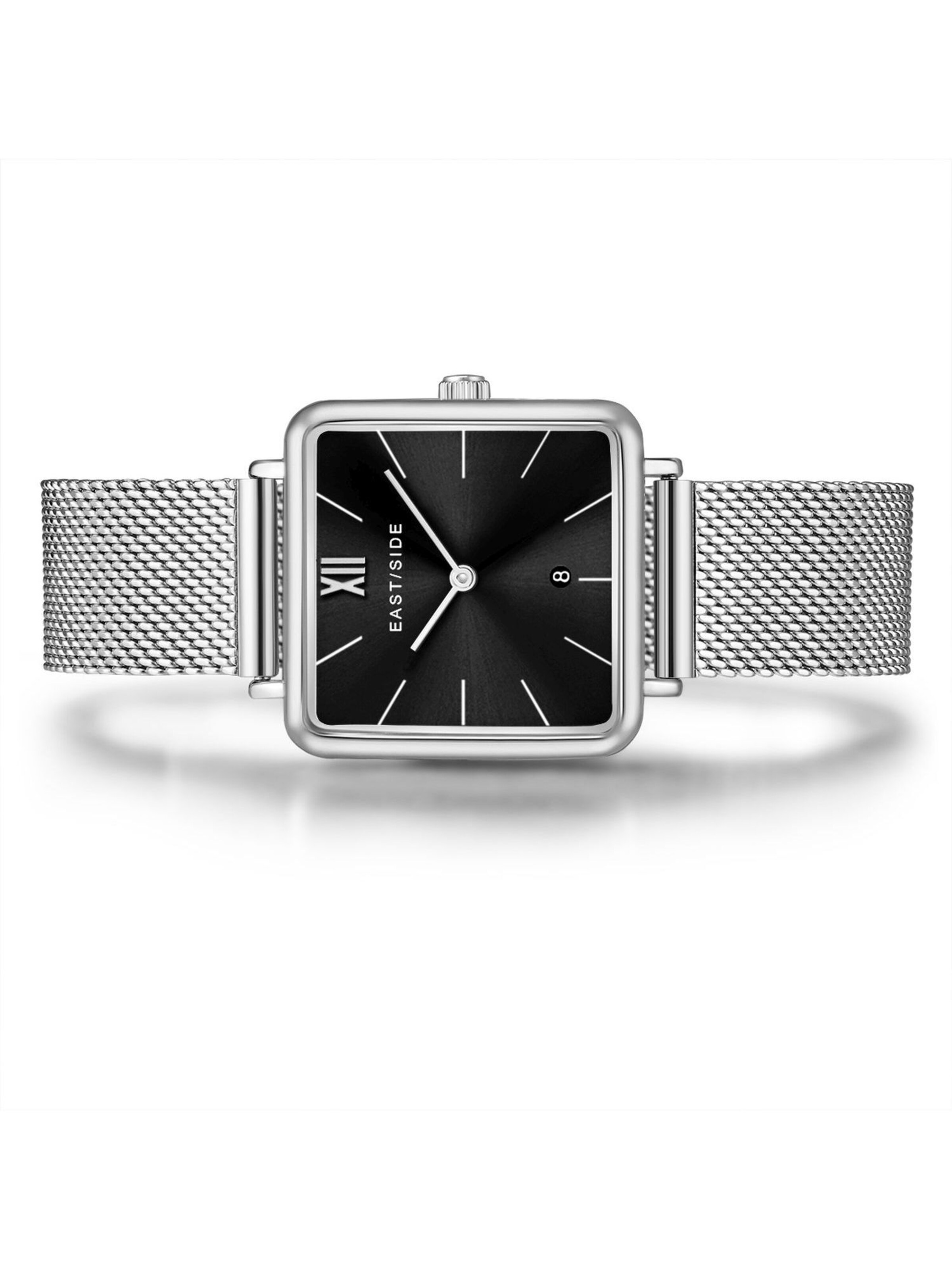 Eastside Analoguhr in Silber