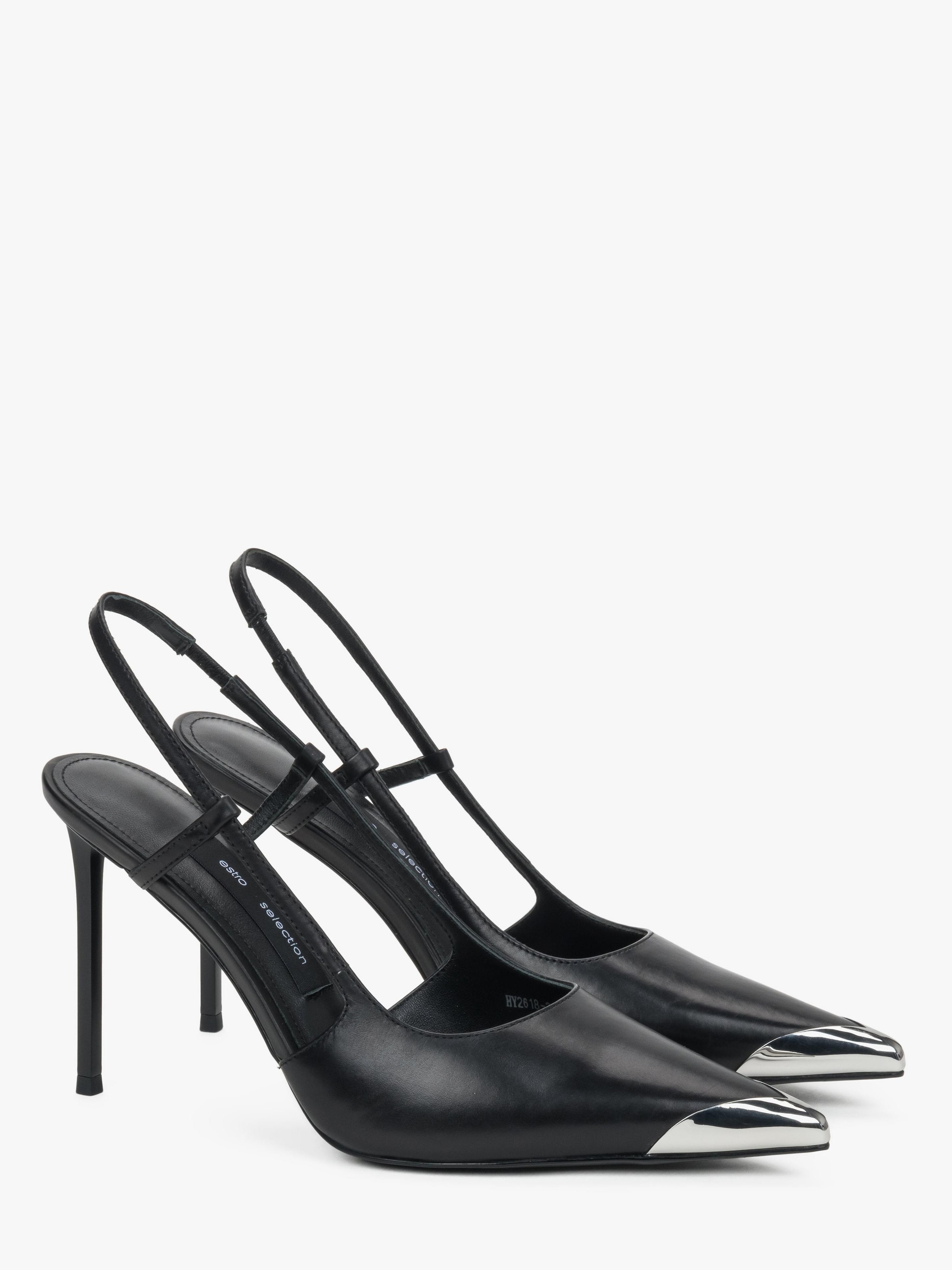 Estro Slingback pumps '2618-3' i svart