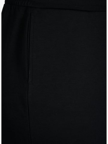 Zizzi Regular Shorts 'Malisa' in Schwarz