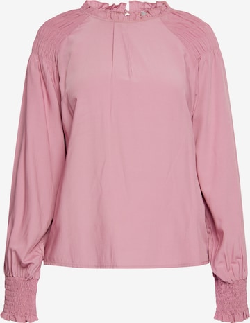 Usha Blouse in Roze: voorkant