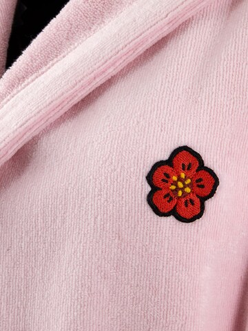 KENZO Long Bathrobe 'KBOKE' in Pink