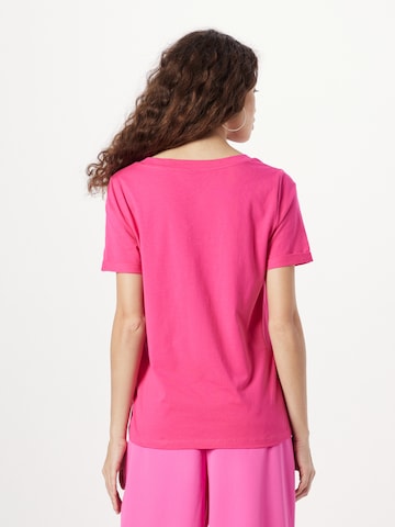 PIECES Koszulka 'RIA' w kolorze różowy