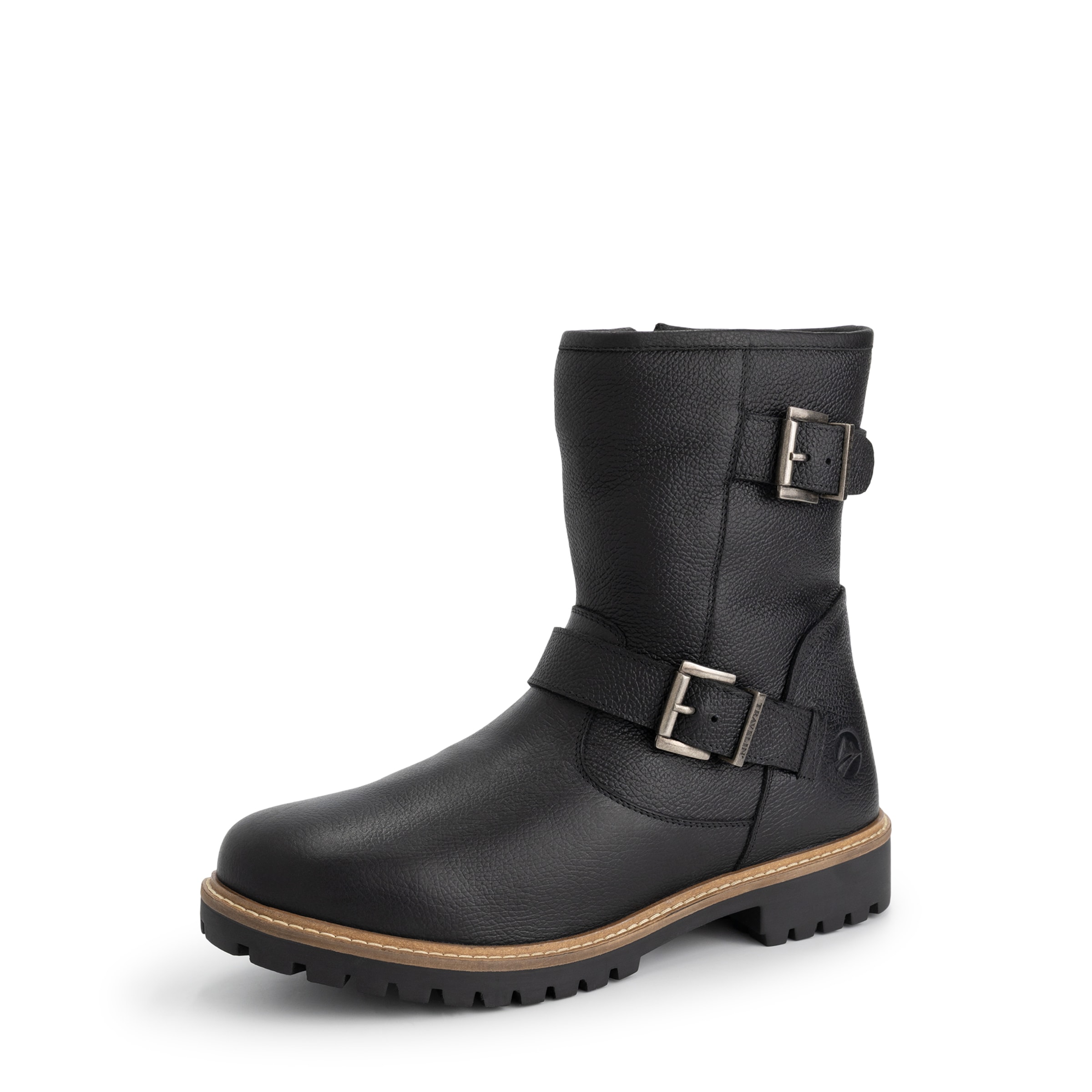 Travelin Boots 'Skelde' in Schwarz: Vorderseite