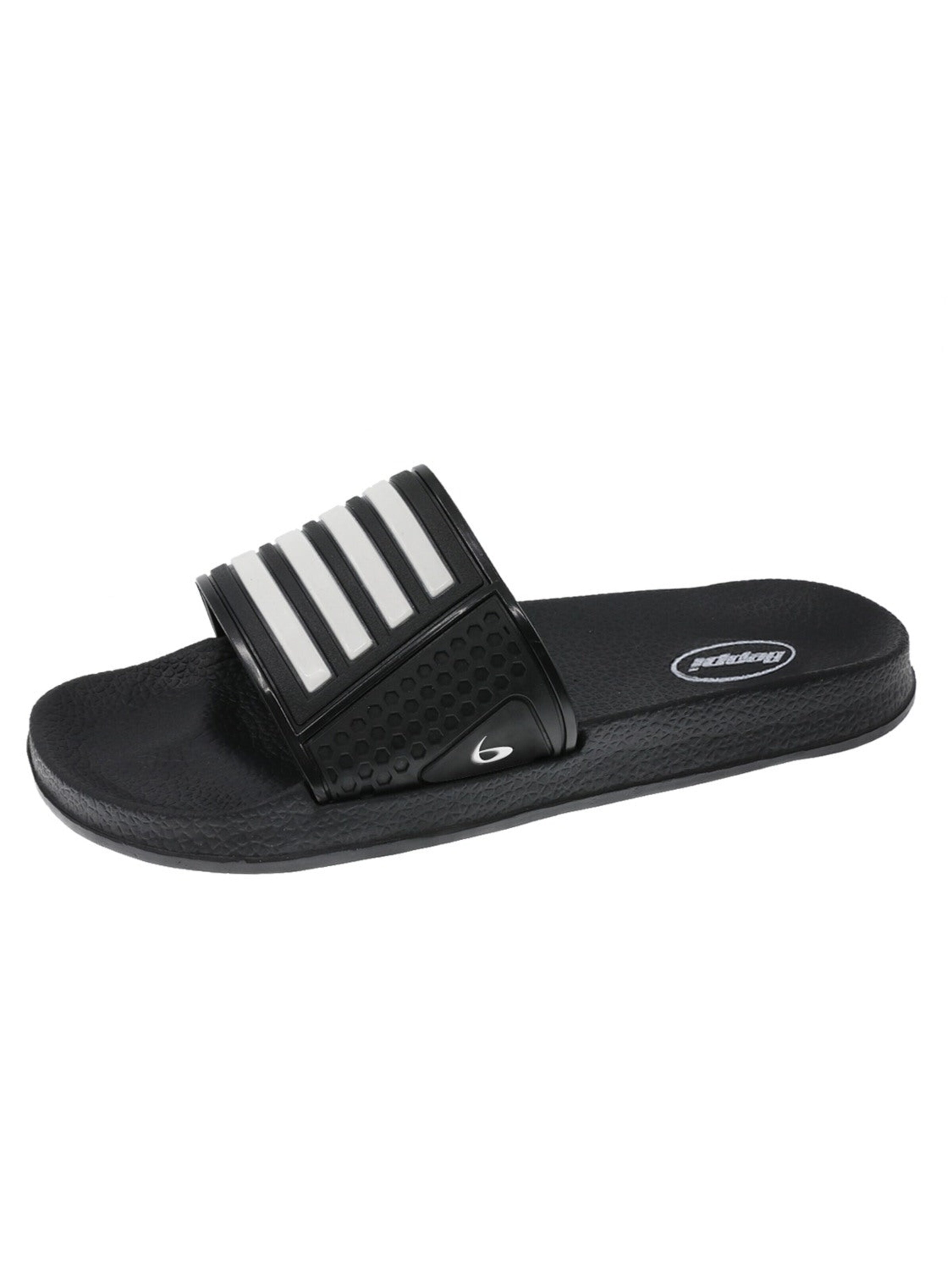 Beppi Pantolette 'Slipper'‌‌‌‌‌‌ in Schwarz: Vorderseite