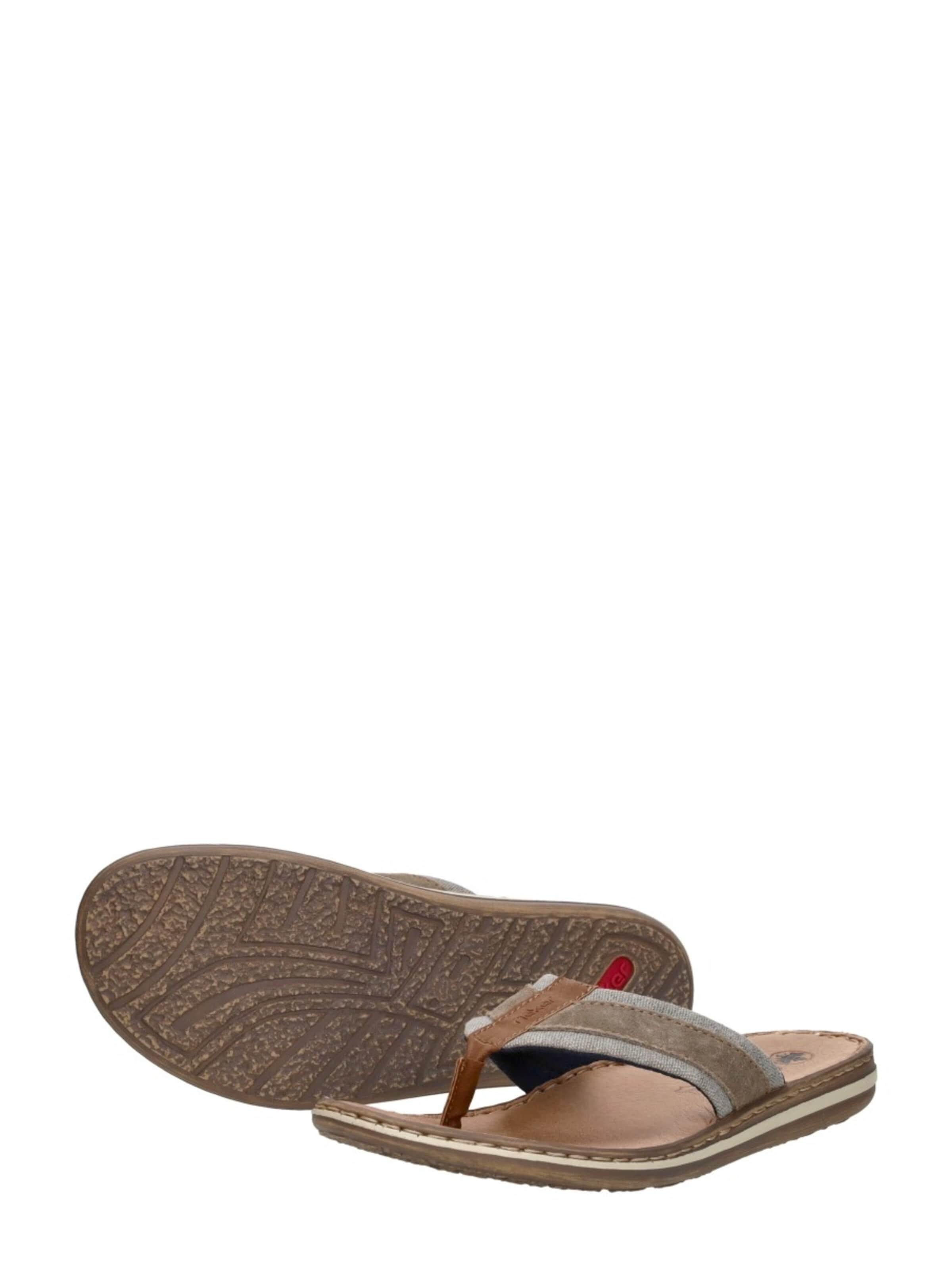 Rieker Teenslippers 'Teenslippers' in Grijs