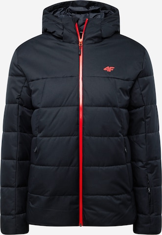 Veste de sport 4F en noir : devant