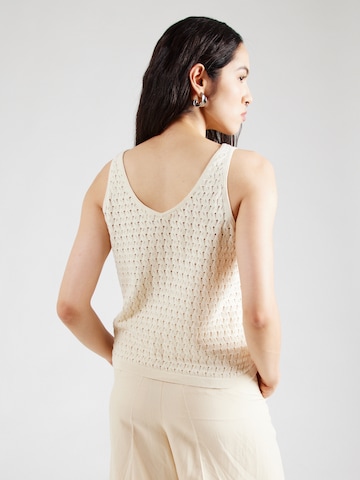 Tops en tricot QS en beige