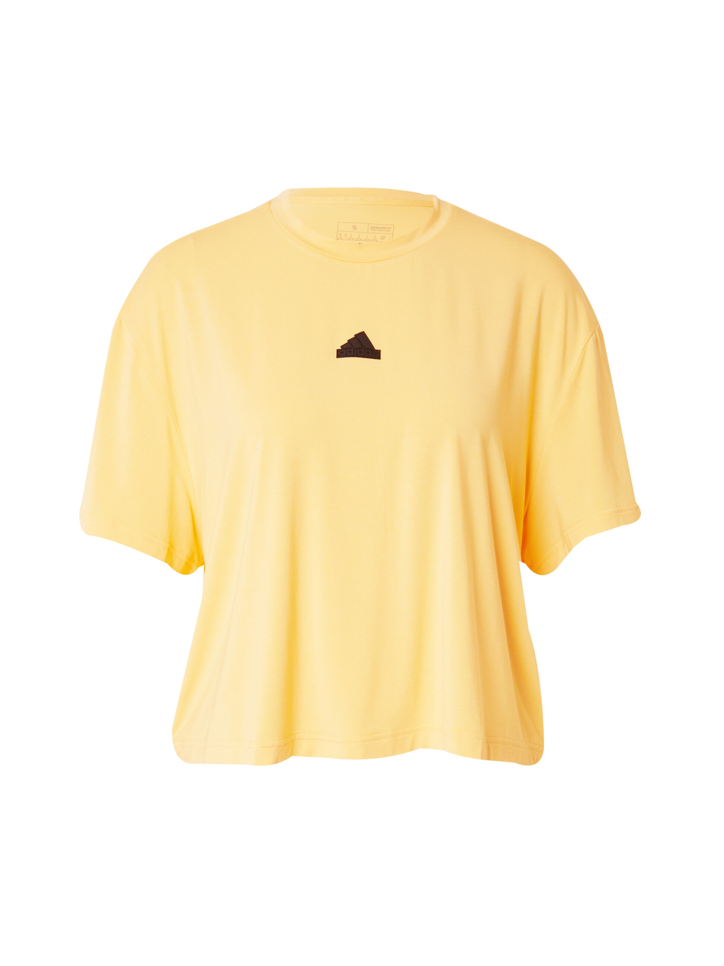 ADIDAS SPORTSWEAR Performance Shirt in Yellow: front