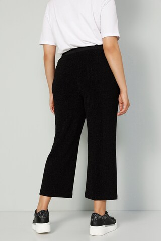 MIAMODA Wide leg Broek in Zwart