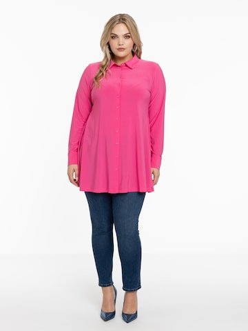 Yoek Blouse in Roze