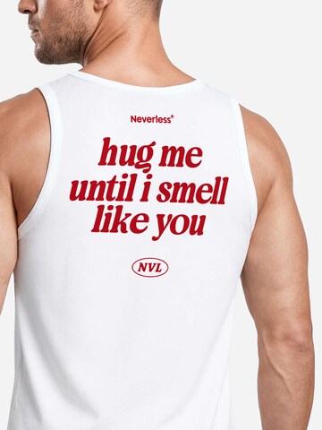 Neverless Shirt 'Hug Me' in White
