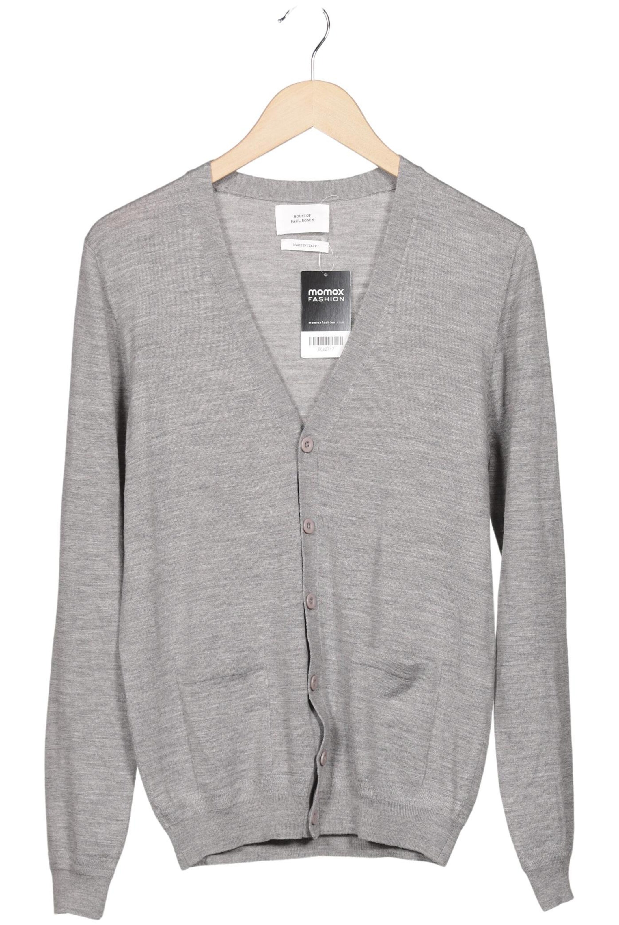 Paul Rosen Strickjacke S in Grau: Vorderseite