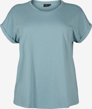 T-shirt 'MKATJA' Zizzi en bleu