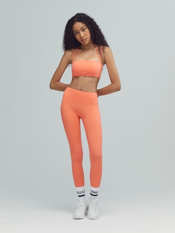 DRILLS Apparel Bandeau Sport-BH‌‌‌‌‌‌ in Orange