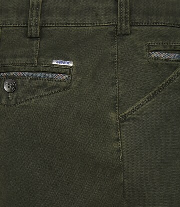 Coupe slim Pantalon chino Meyer Hosen en vert