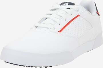 ADIDAS GOLF Athletic Shoes 'Retrocross' in White: front