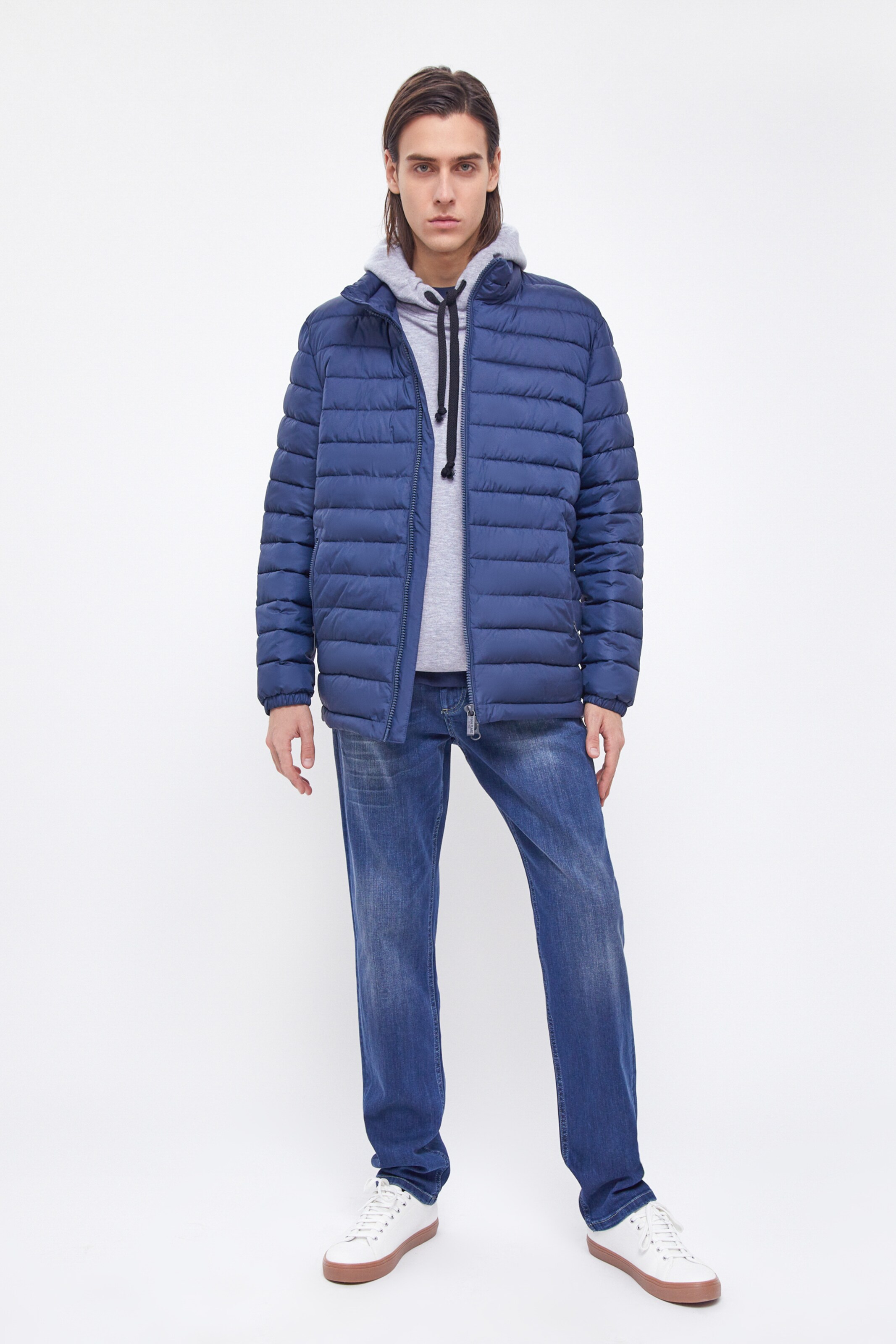 Männer Jacken Finn Flare Steppjacke in Dunkelblau - VU77432 Männer Jacken Finn Flare Steppjacke in Dunkelblau - VU77432