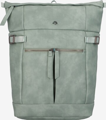 GREENBURRY Backpack 'Fanny' in Green: front