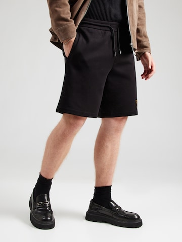 Regular Pantalon ARMANI EXCHANGE en noir : devant