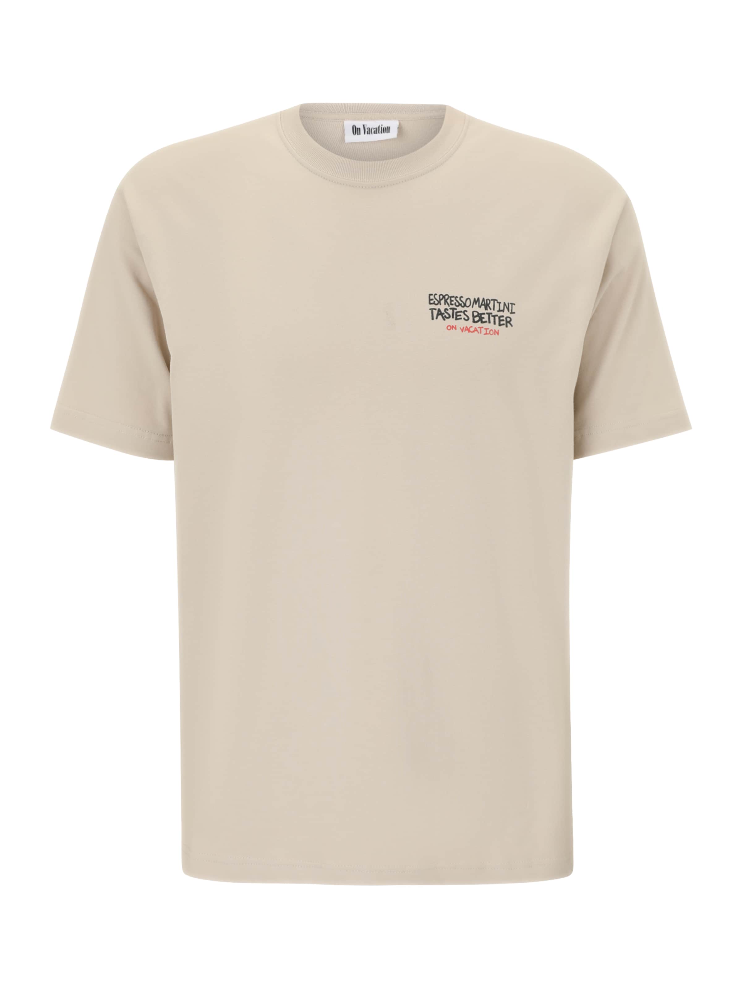 On Vacation T-Shirt 'Espresso' in Braun: Vorderseite