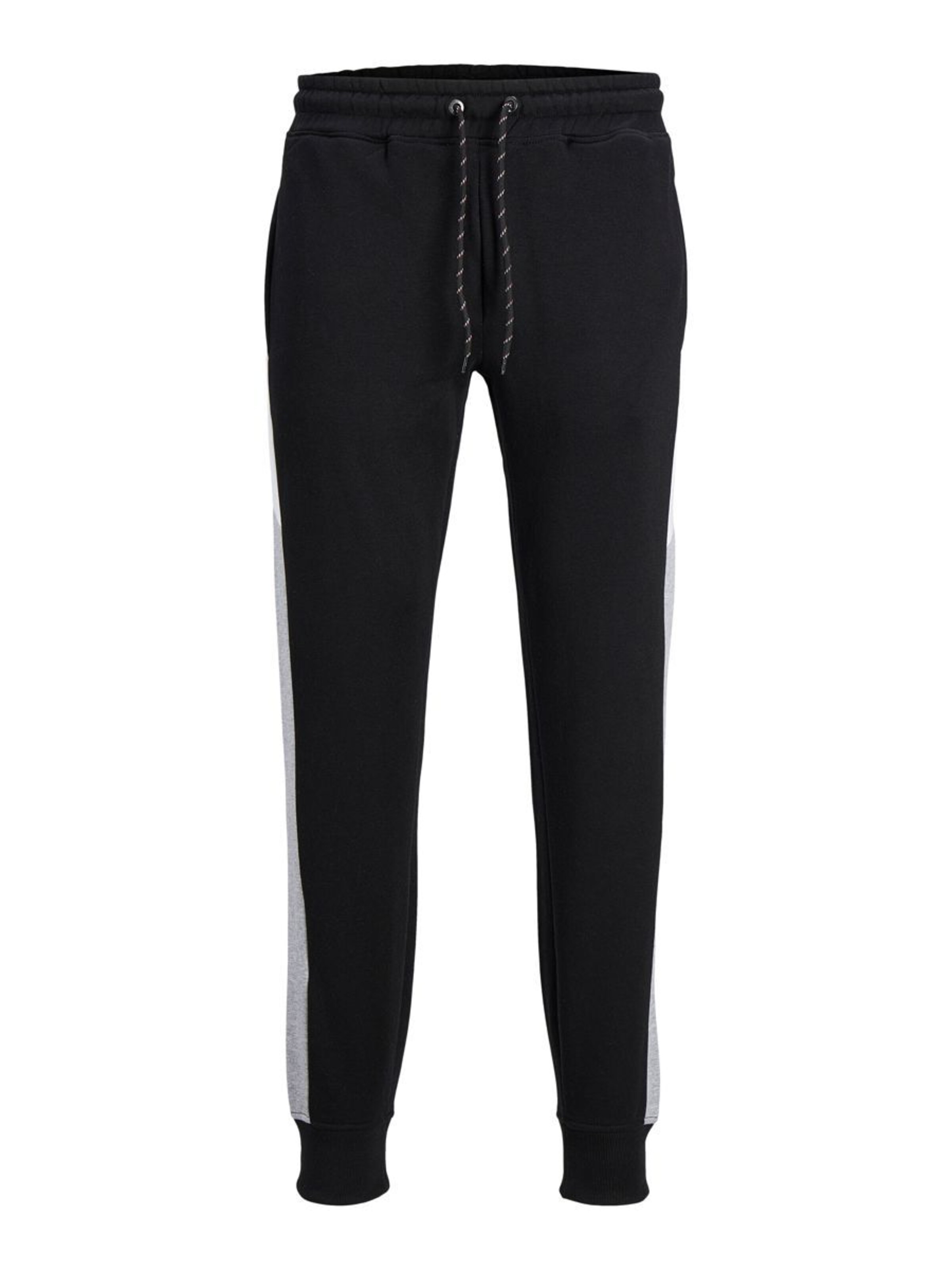 JACK & JONES Tapered Hose in Schwarz: Vorderseite