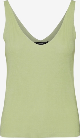 VERO MODA Knitted Top 'NEW LEX' in Green: front