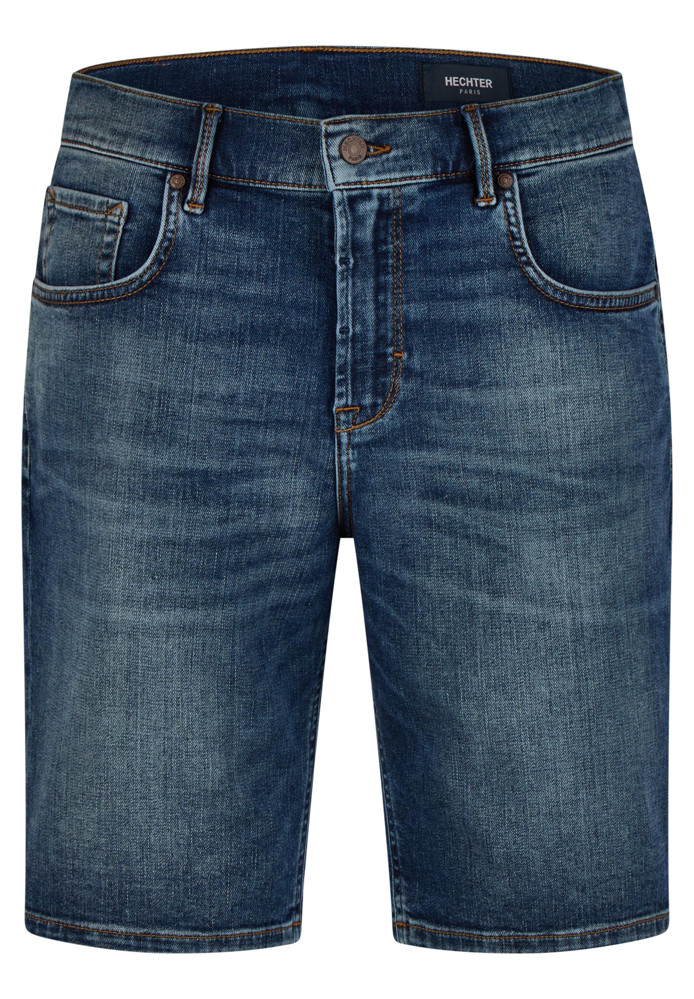 HECHTER PARIS Regular Jeans 'H-SENLIS' in Blauw: voorkant
