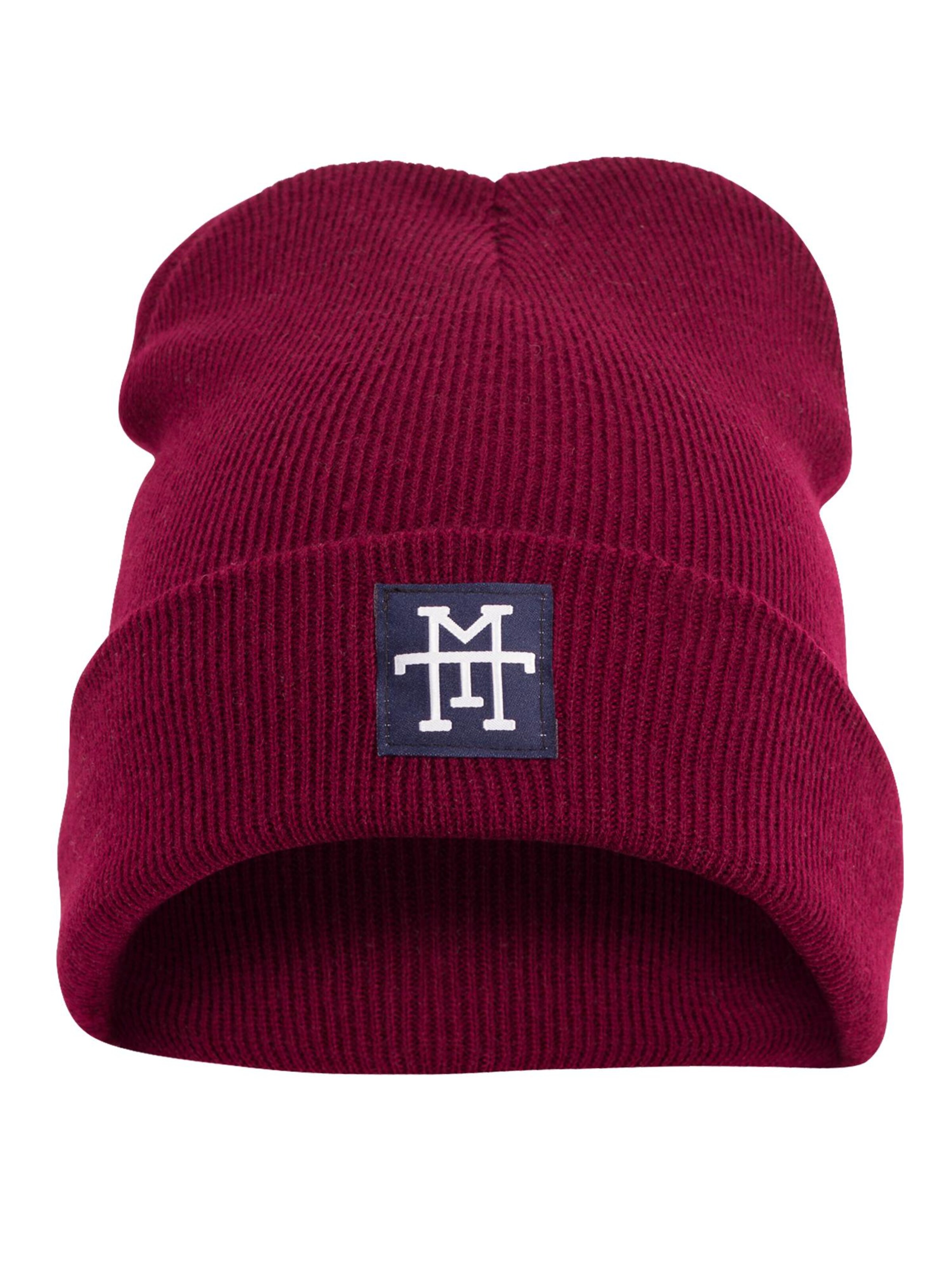 Manufaktur13 Mütze 'Rough'‌‌‌‌‌‌ in Rot: Vorderseite