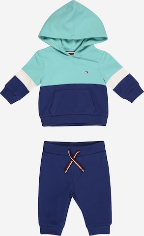 TOMMY HILFIGER Sweat suit in Blue: front