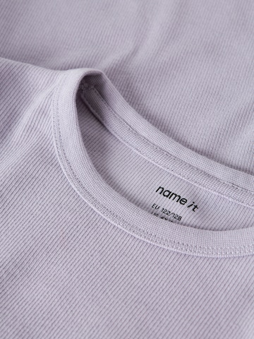 NAME IT Тениска 'NKFNakal' в лилав