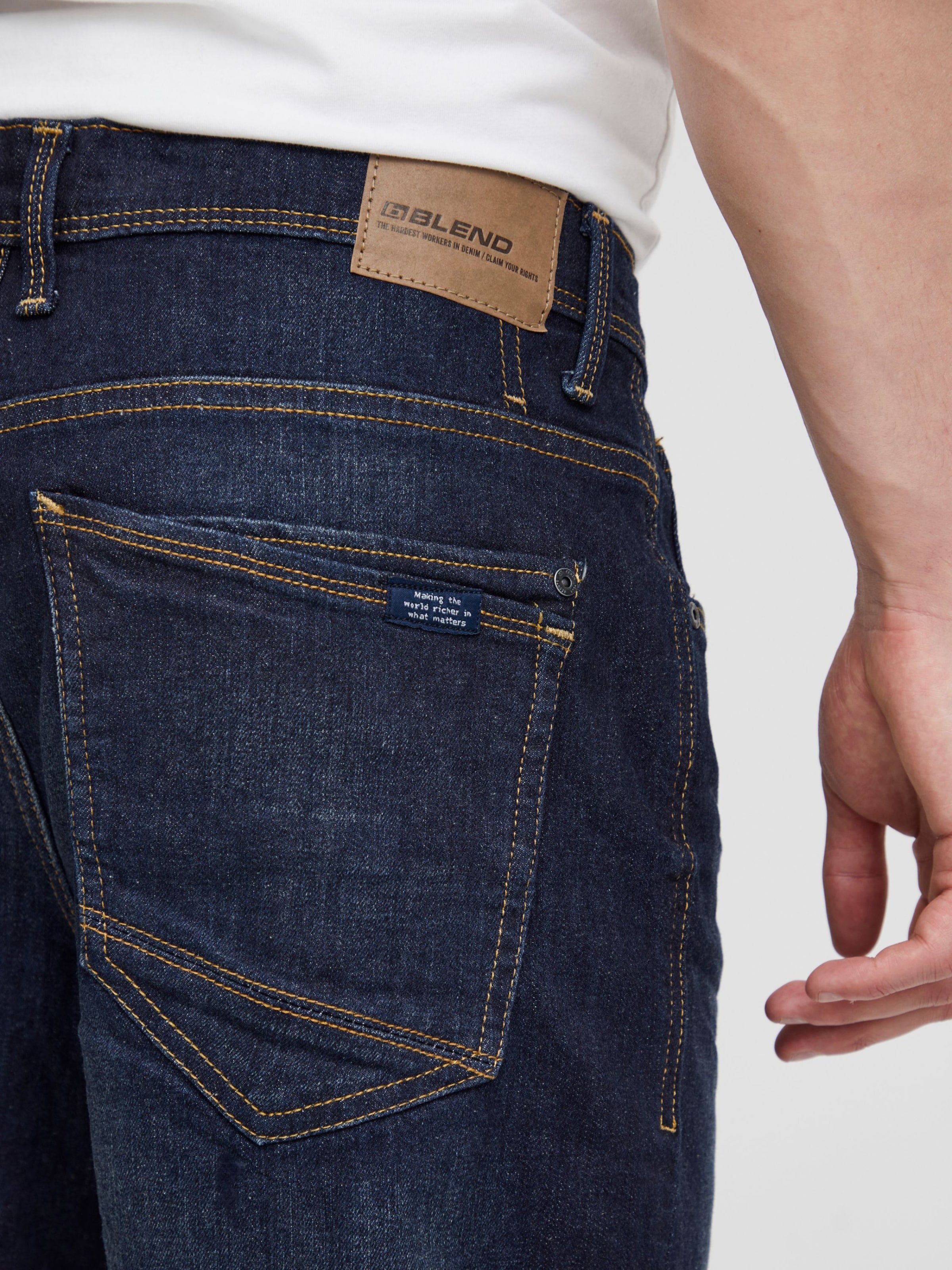 BLEND Regular Jeans 'Rock' in Blau